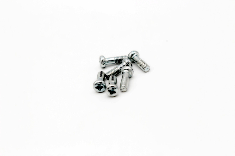 Cross disc head half tooth special screw