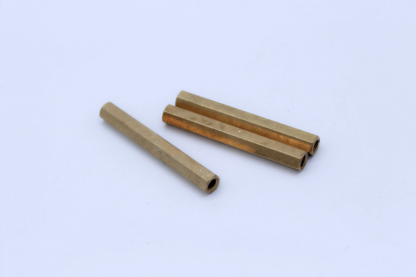 Double hexagonal steel column