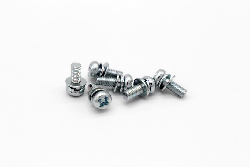 Cross pan head combination screw